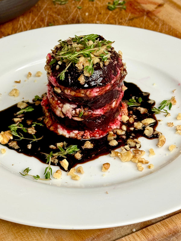Roasted Beets, Blue Cheese and Pears!