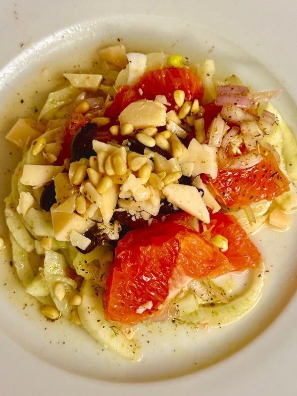 Fennel Grapefruit Salad with Goat Cheese