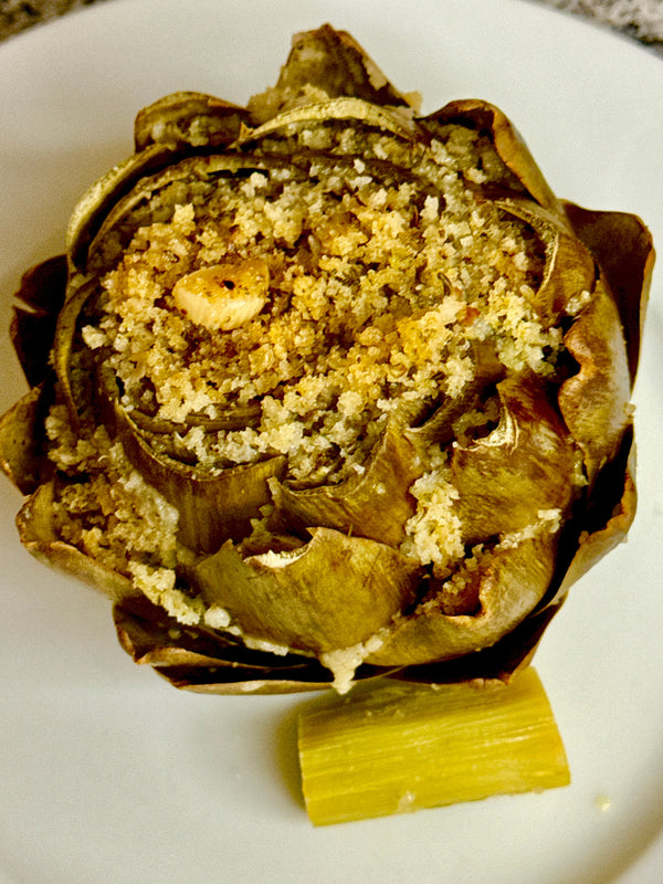 Uncle A’s Sicilian Stuffed Artichokes